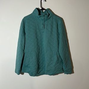 Modern canvas pullover